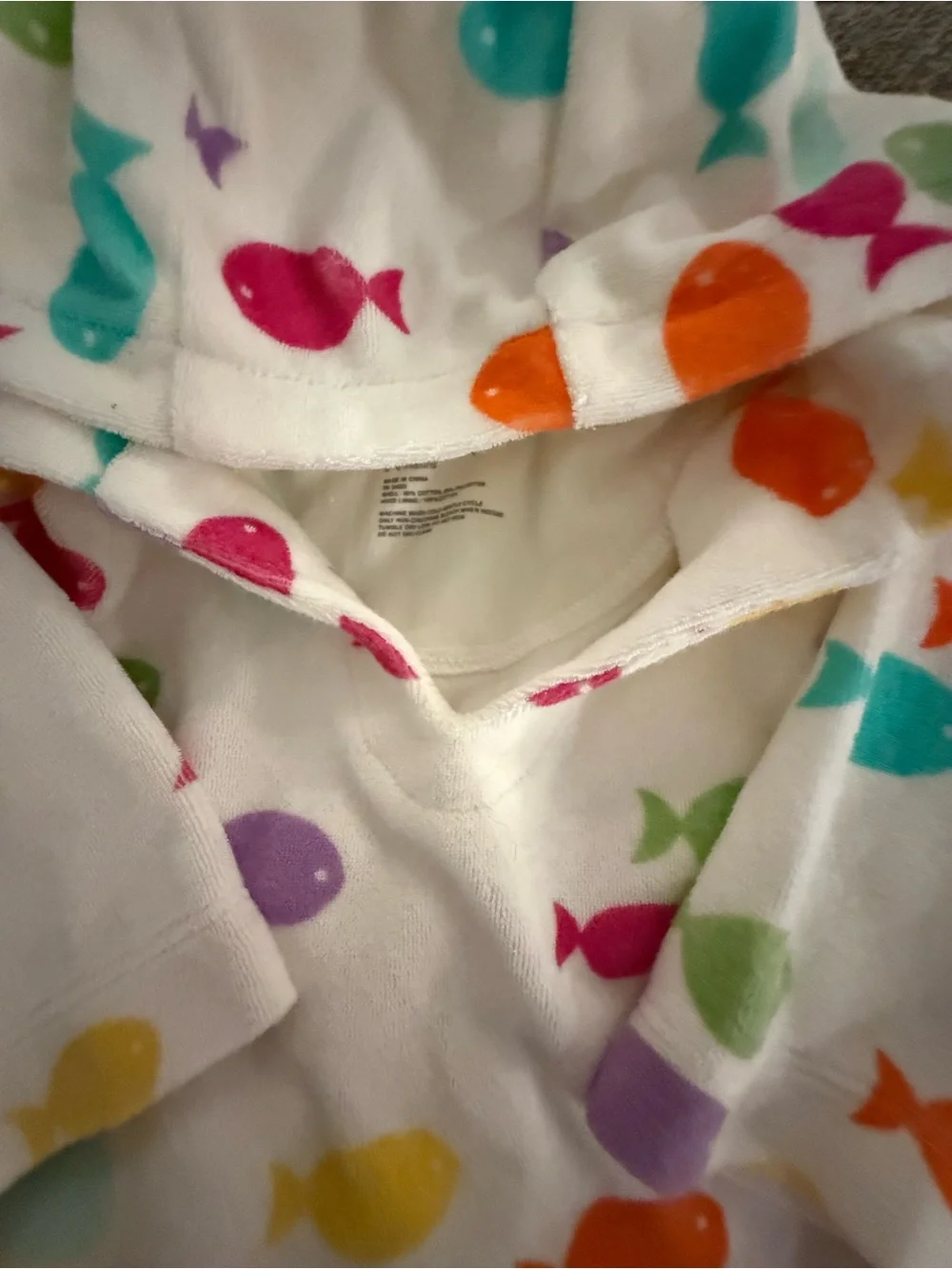 GAP Baby White Infant Hooded Top